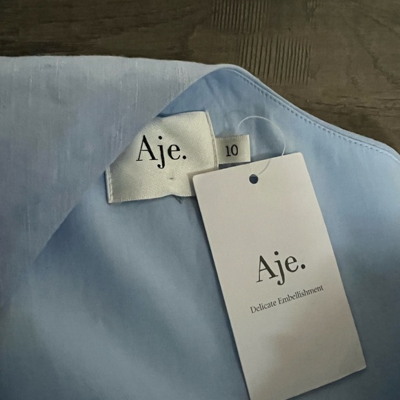 Aje Adelia One-Shoulder Ruffled Dupioni-Trimmed Midi Dress AU 10 US 6 NWT 595$ - Picture 15 of 15